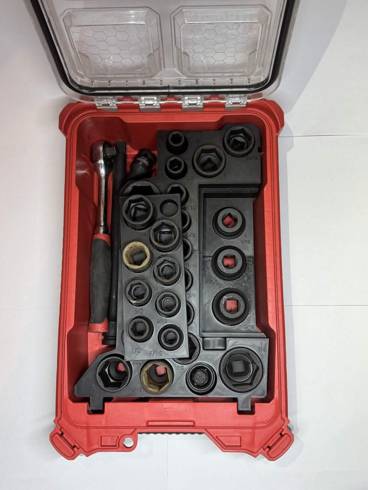 1/2 Drive Impact SAE Tool Insert Compatible with Milwaukee Packout